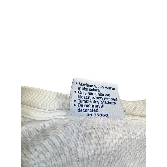 Vtg 90s Motocross Shirt Dirt Warrior Sand Blast’n Large Sprocket Gear Cook ‘93 - Picture 7 of 15